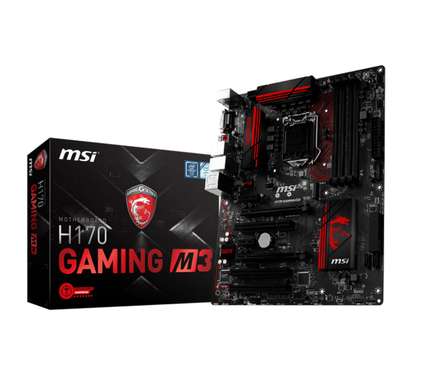 MSI H170 GAMING M3 (H170 2xPCI-E DDR4) - 257409 - zdjęcie